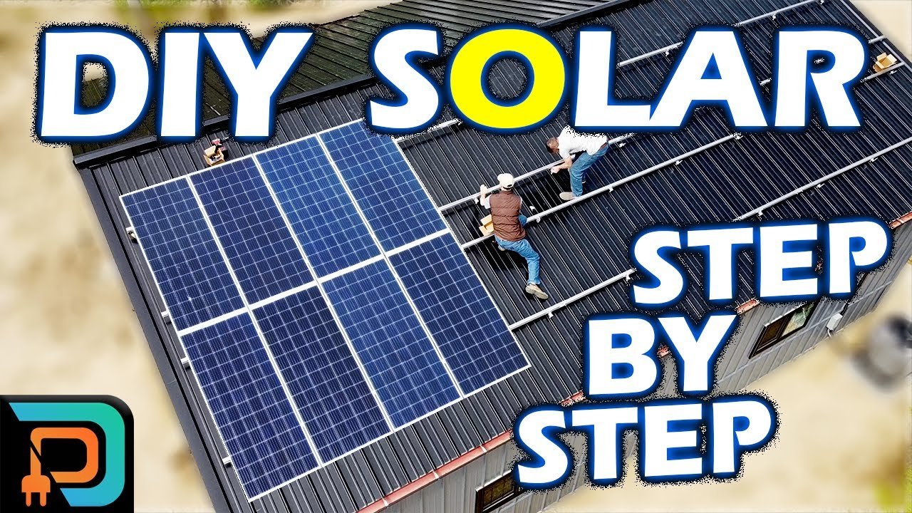 10kW solar system installation