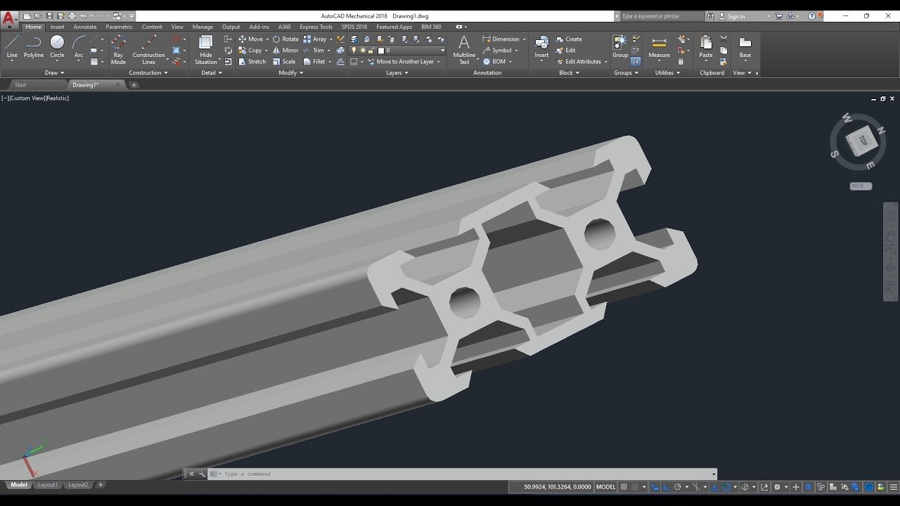 aluminum extrusion profile