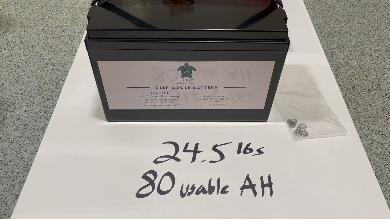 battery capacity label
