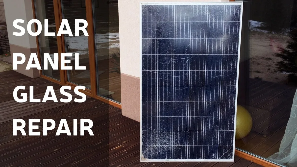 broken solar panel hazardous waste
