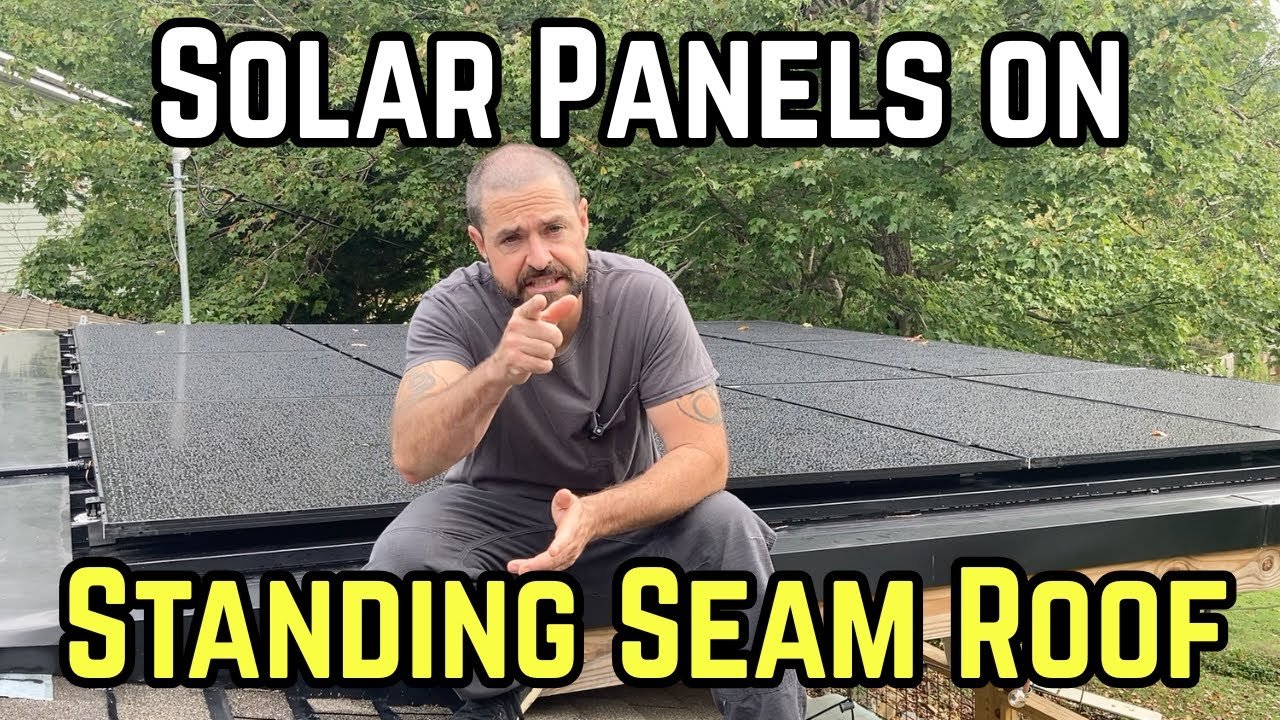 can i put solar panels on a metal roof