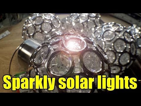 capacitor solar light no battery