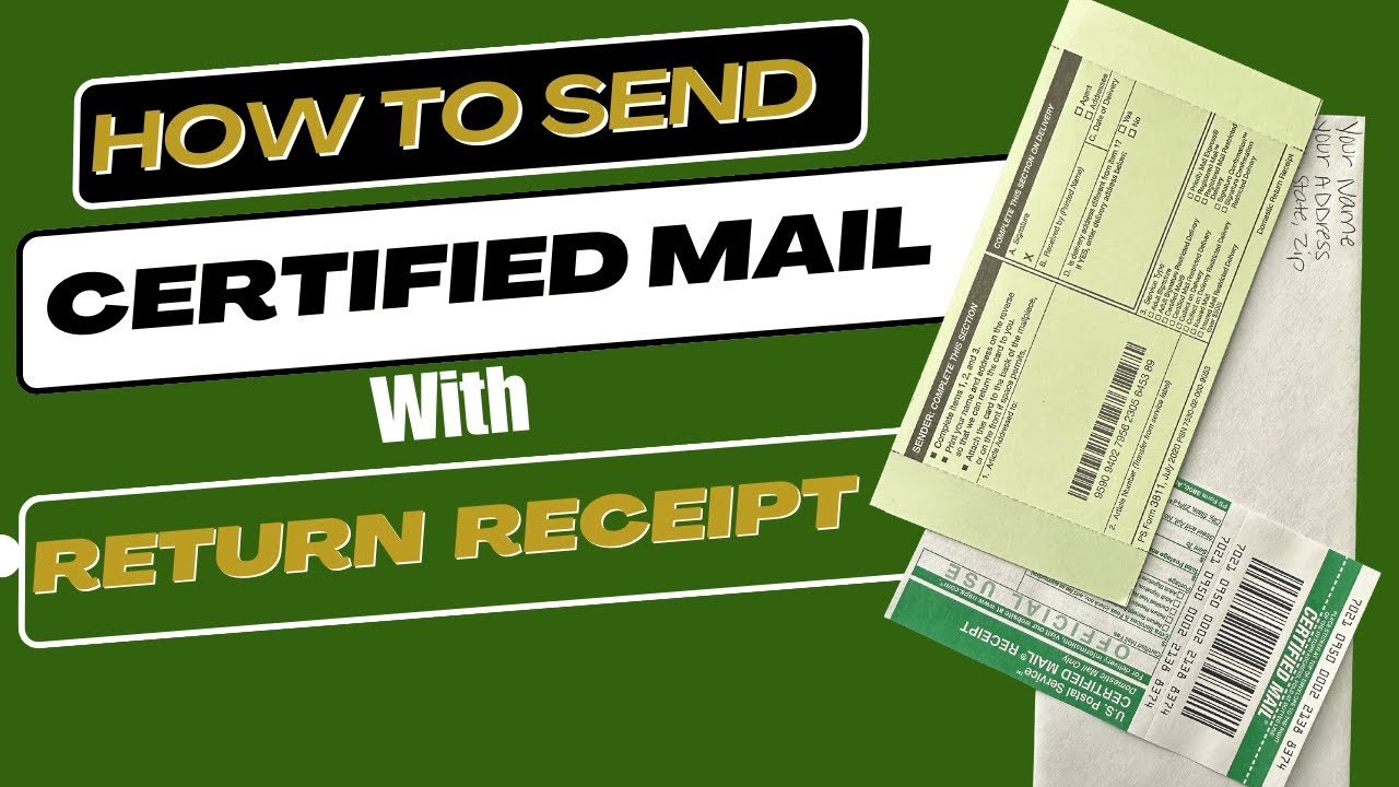 certified mail cancellation letter