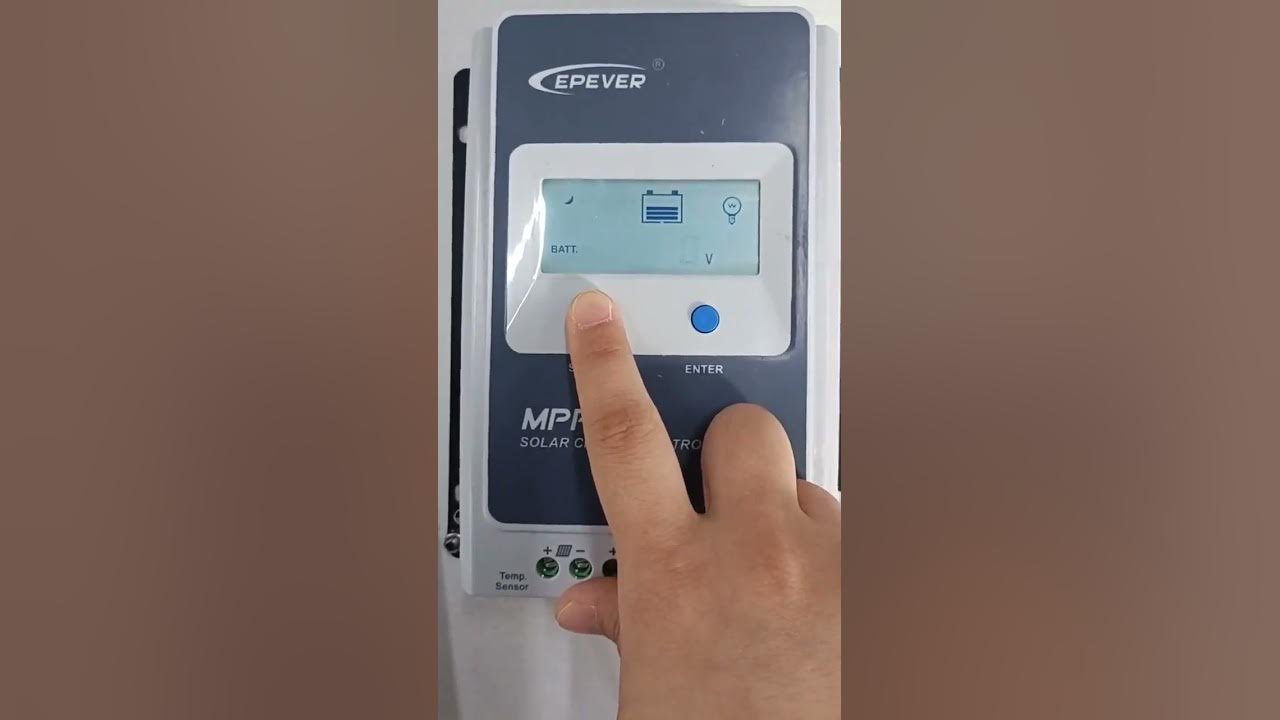 charge controller voltage settings