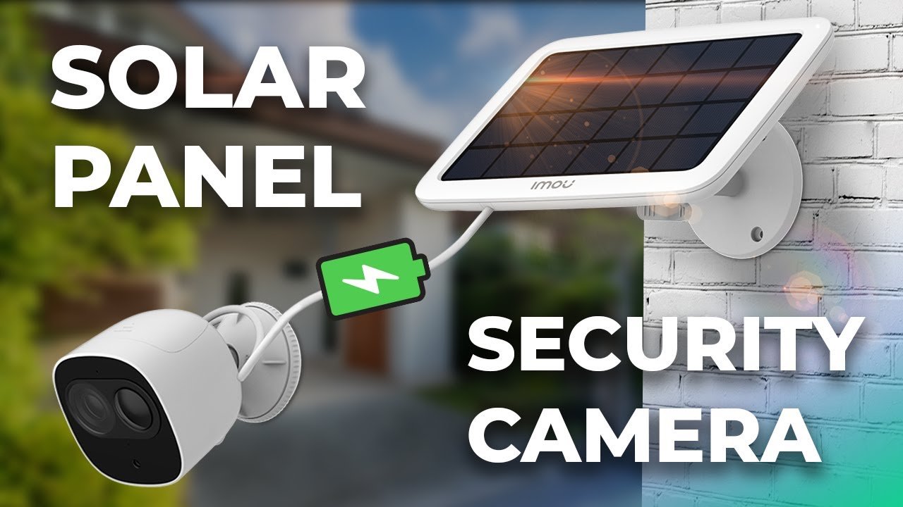 detached solar panel vs all-in-one solar camera