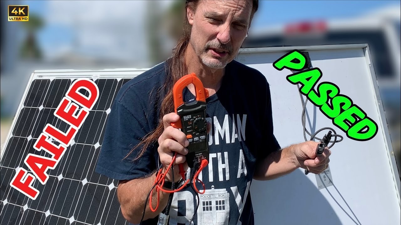 digital multimeter solar panel tools