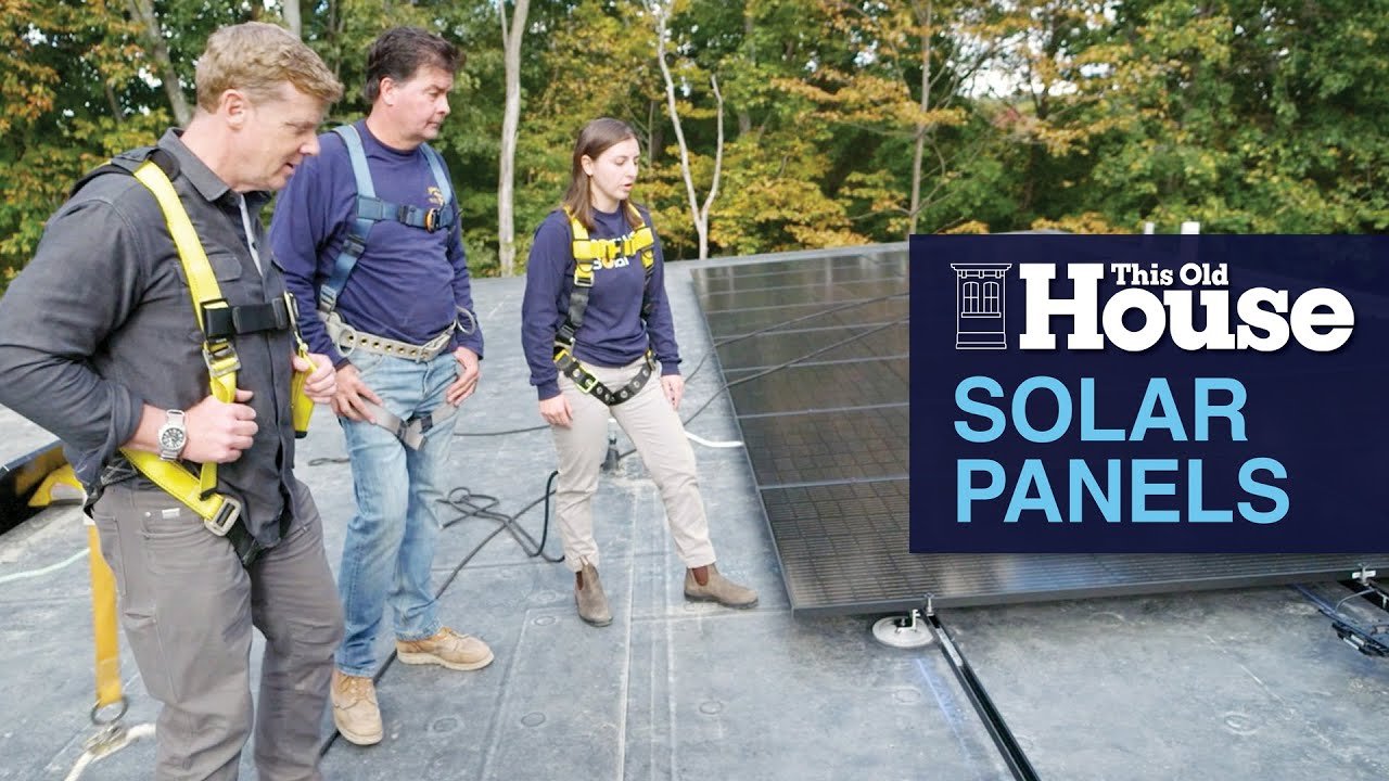 do solar panels keep your house cooler