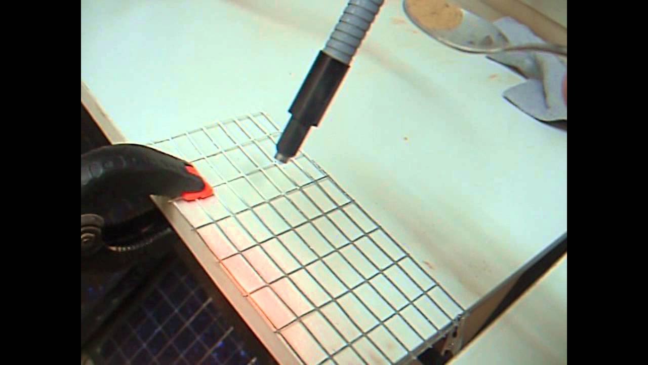 dusty solar panel close up