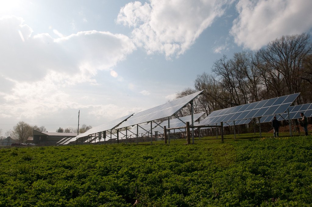 ground mount solar panels snow