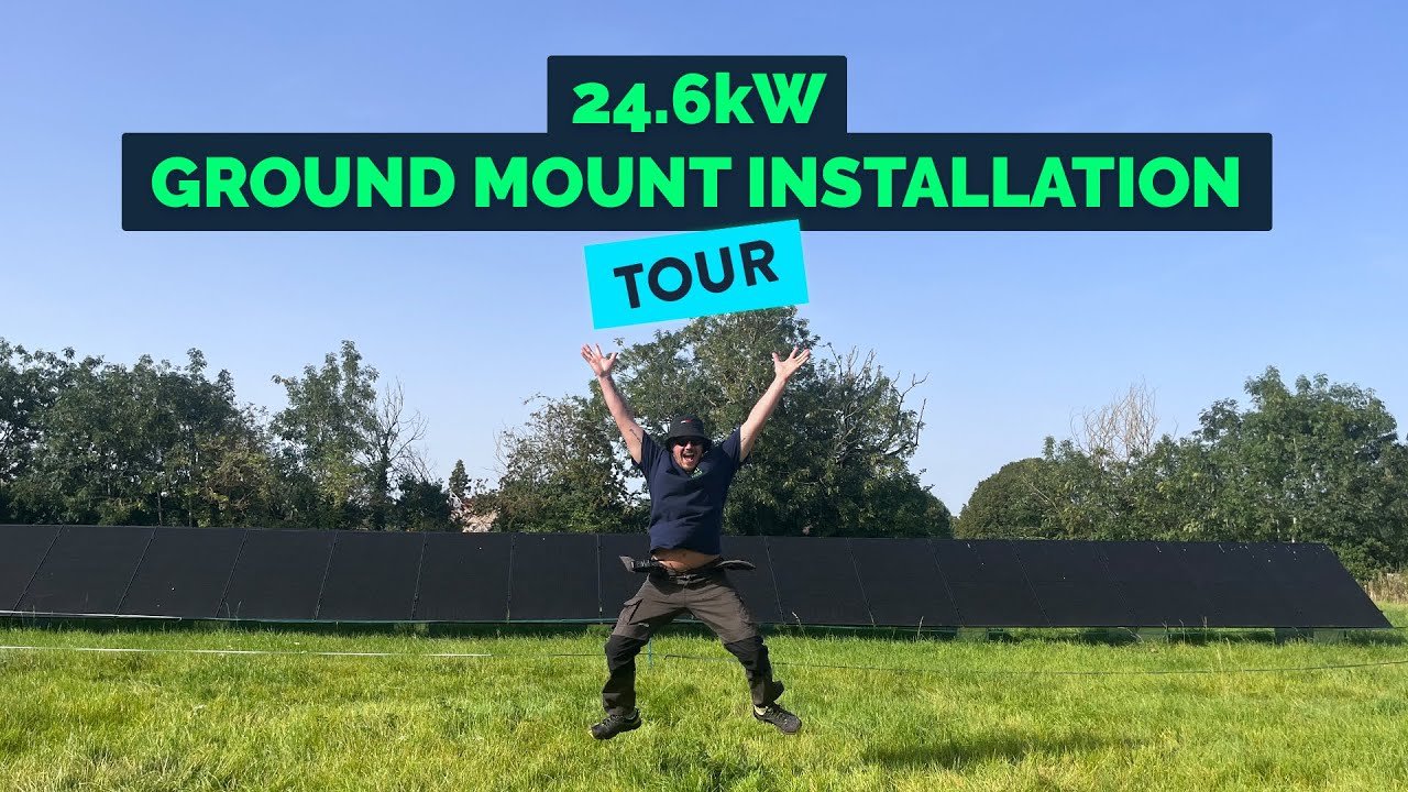 ground mounted solar array residential