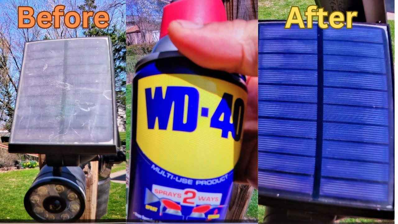 how to clean solar panel on solar lights