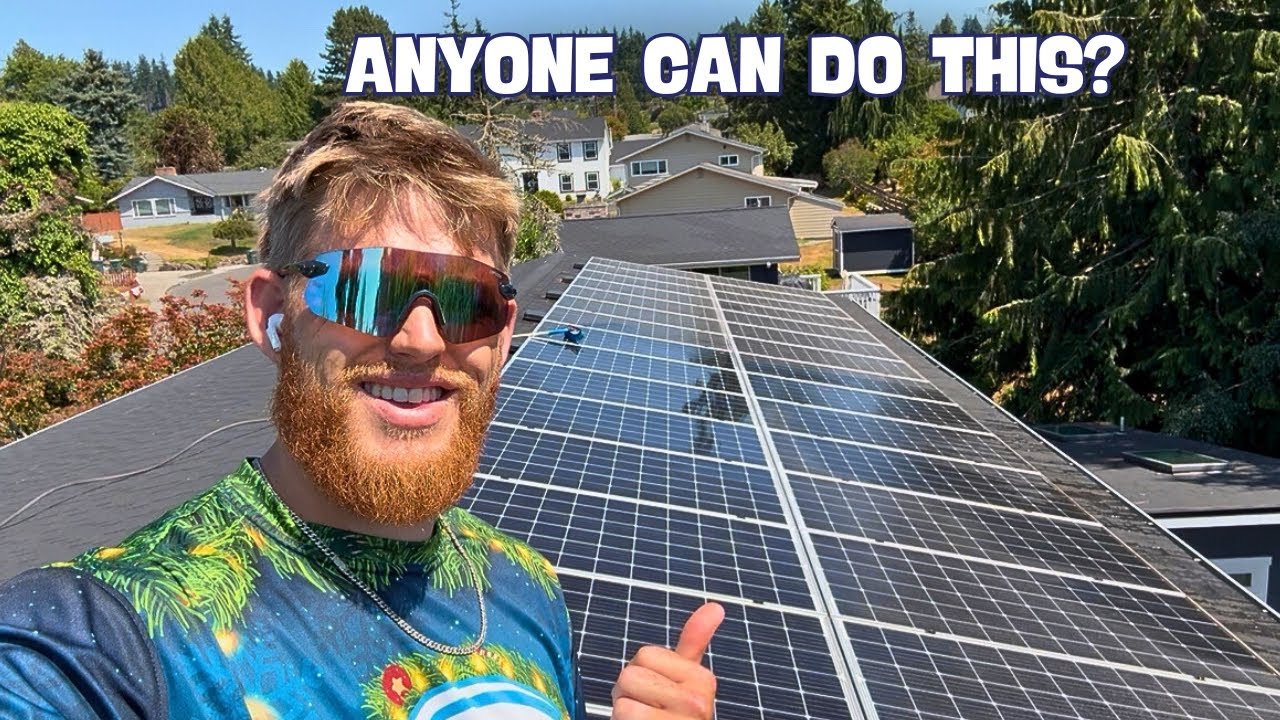 how to clean under solar panels