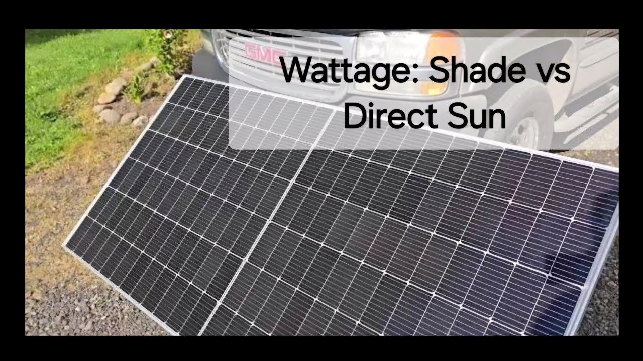 how to test a solar panel without a multimeter