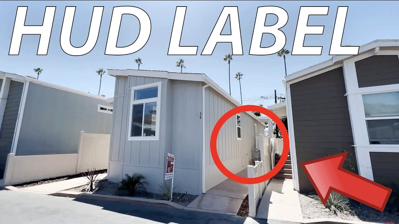 HUD compliance label manufactured home