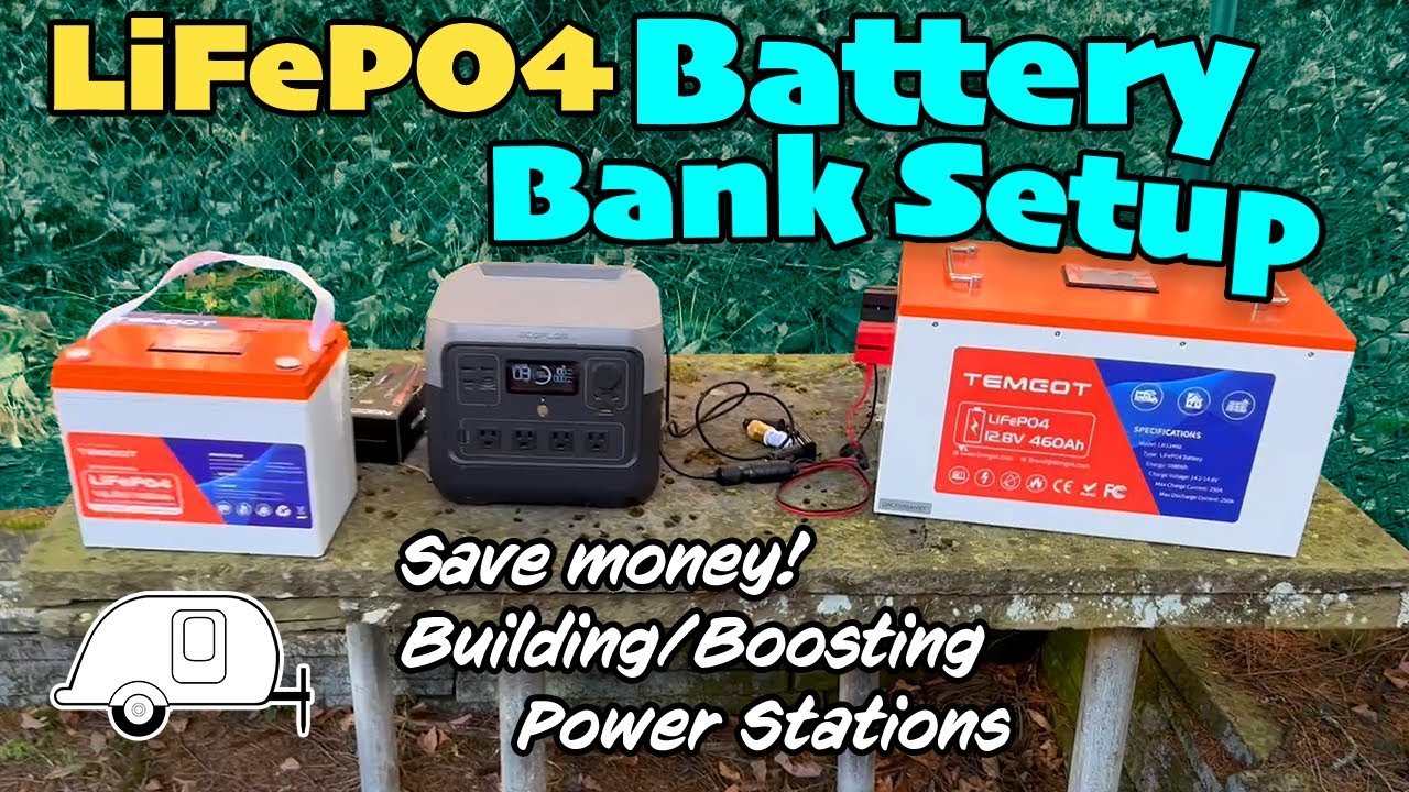 LiFePO4 battery bank RV