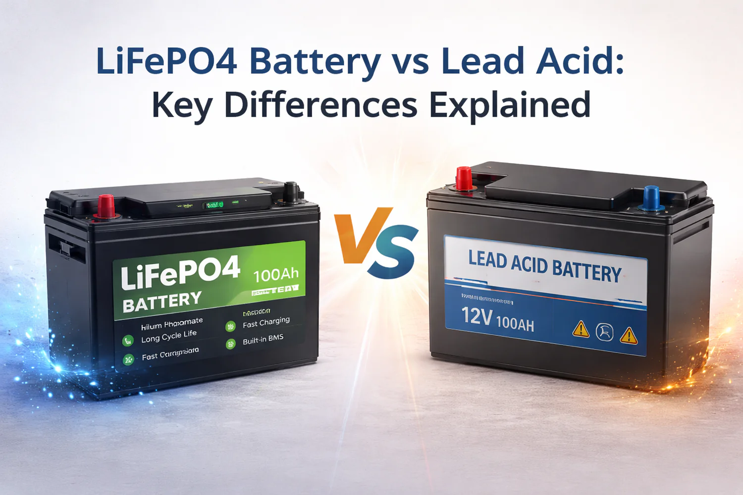 LiFePO4 vs lead acid battery