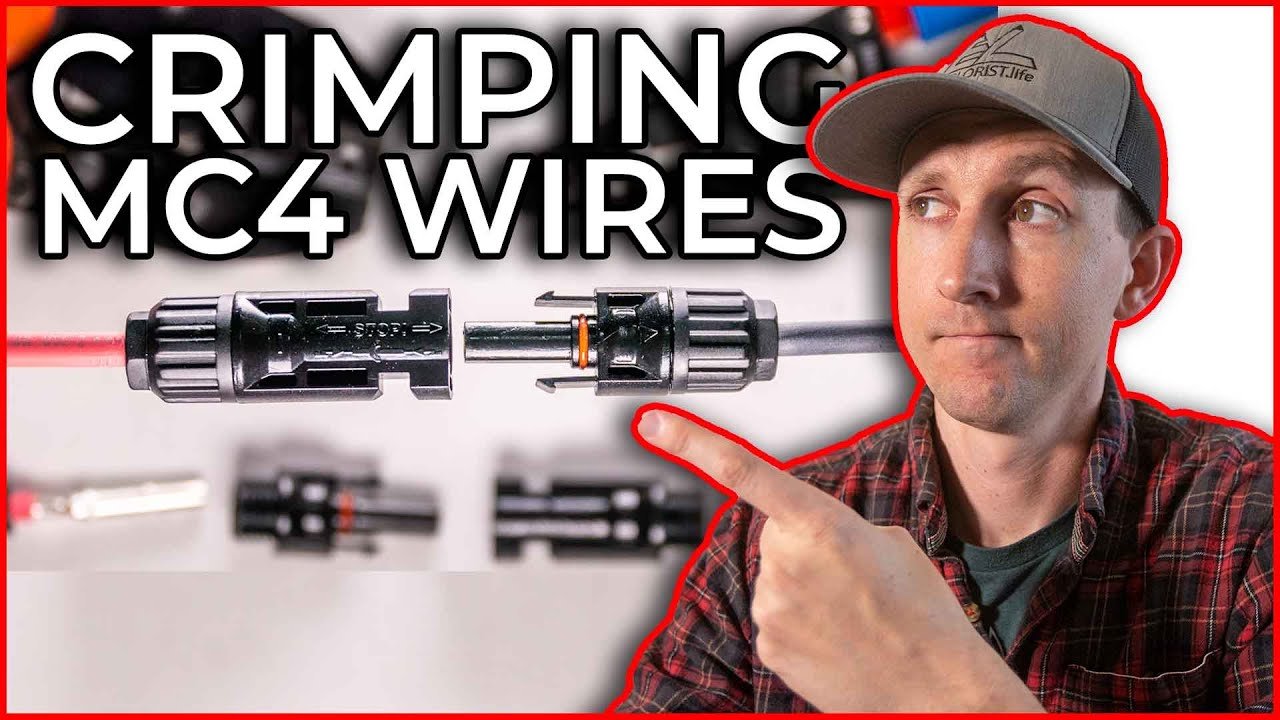 MC4 connectors solar wiring