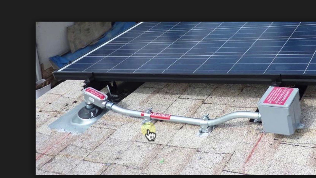 roof leak after solar panel removal
