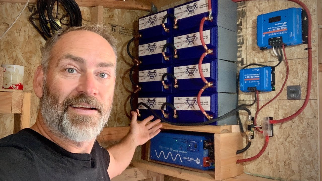 Solar battery bank