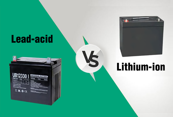 solar battery lithium vs lead acid
