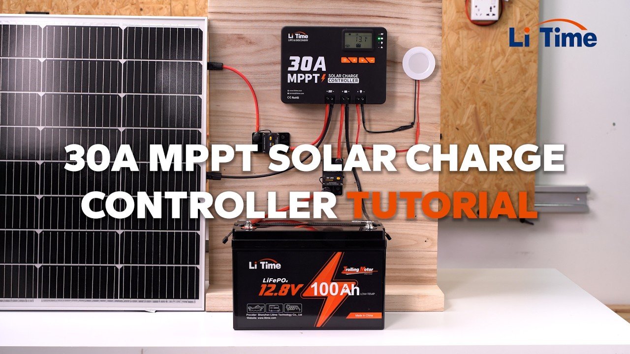solar charge controller setup
