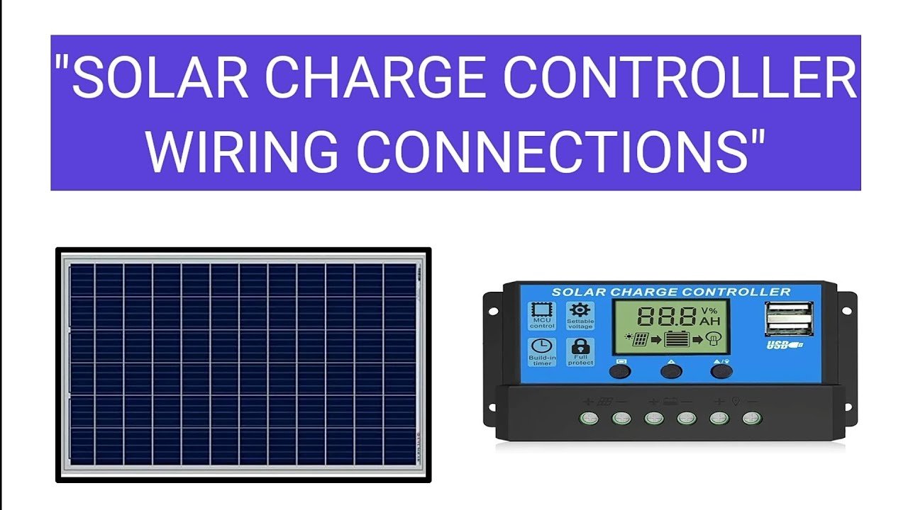 solar charge controller wiring diagram