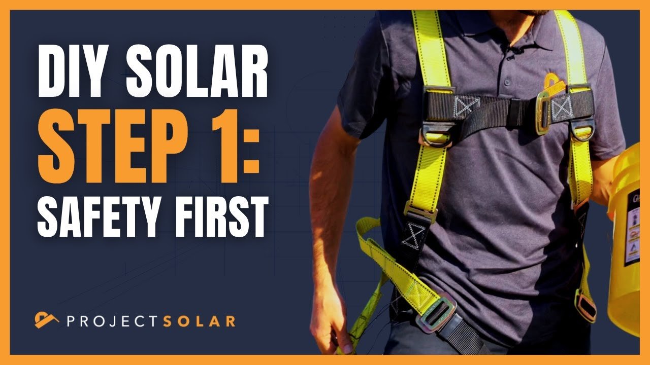 solar installer winter safety