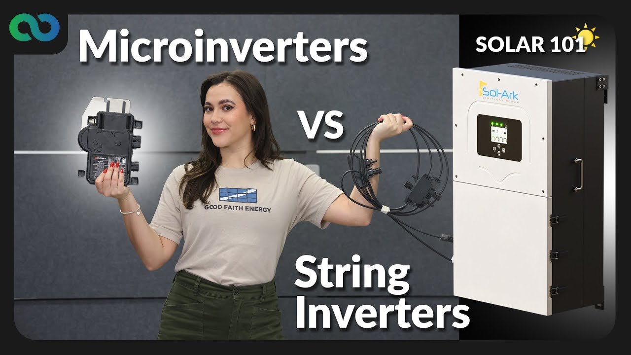 solar inverter types string microinverter diagram