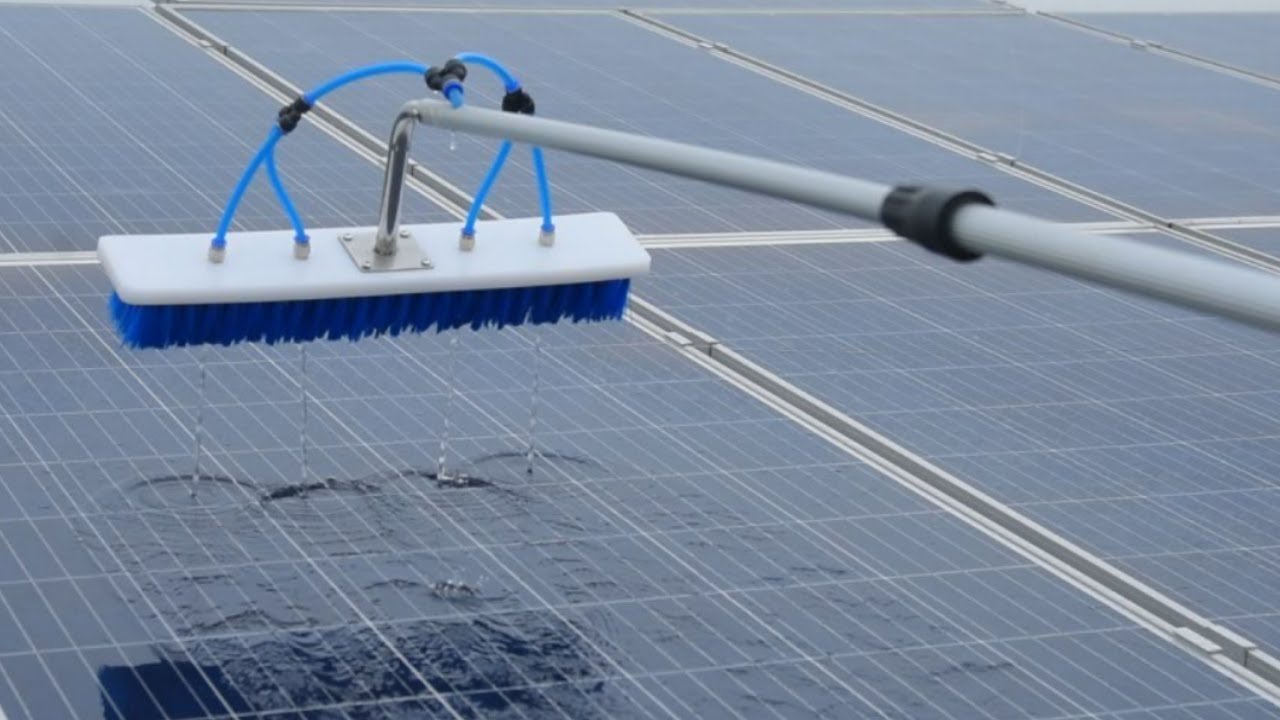 solar panel cleaning equipment