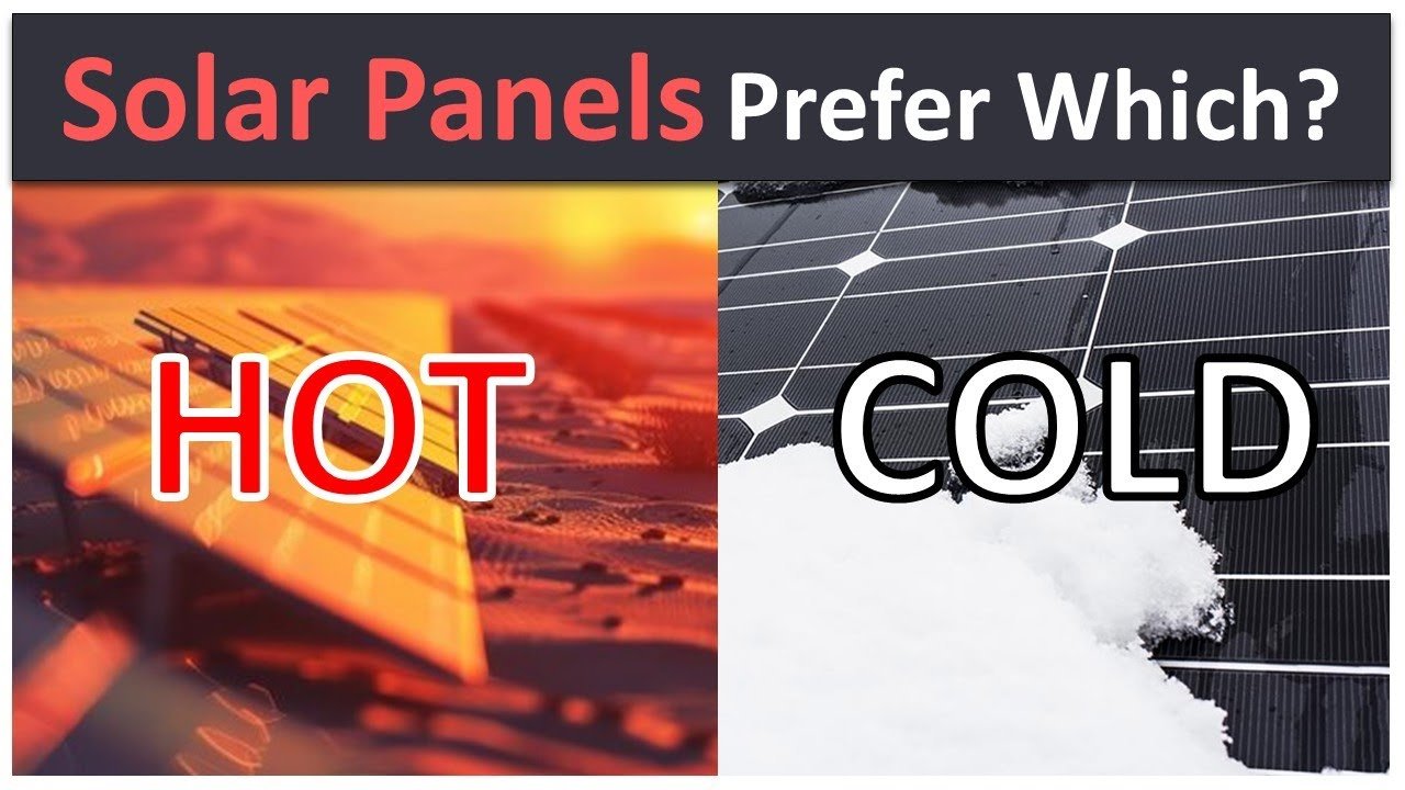 solar panel efficiency vs temperature