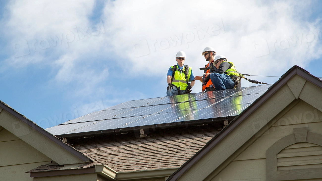 solar panel installation