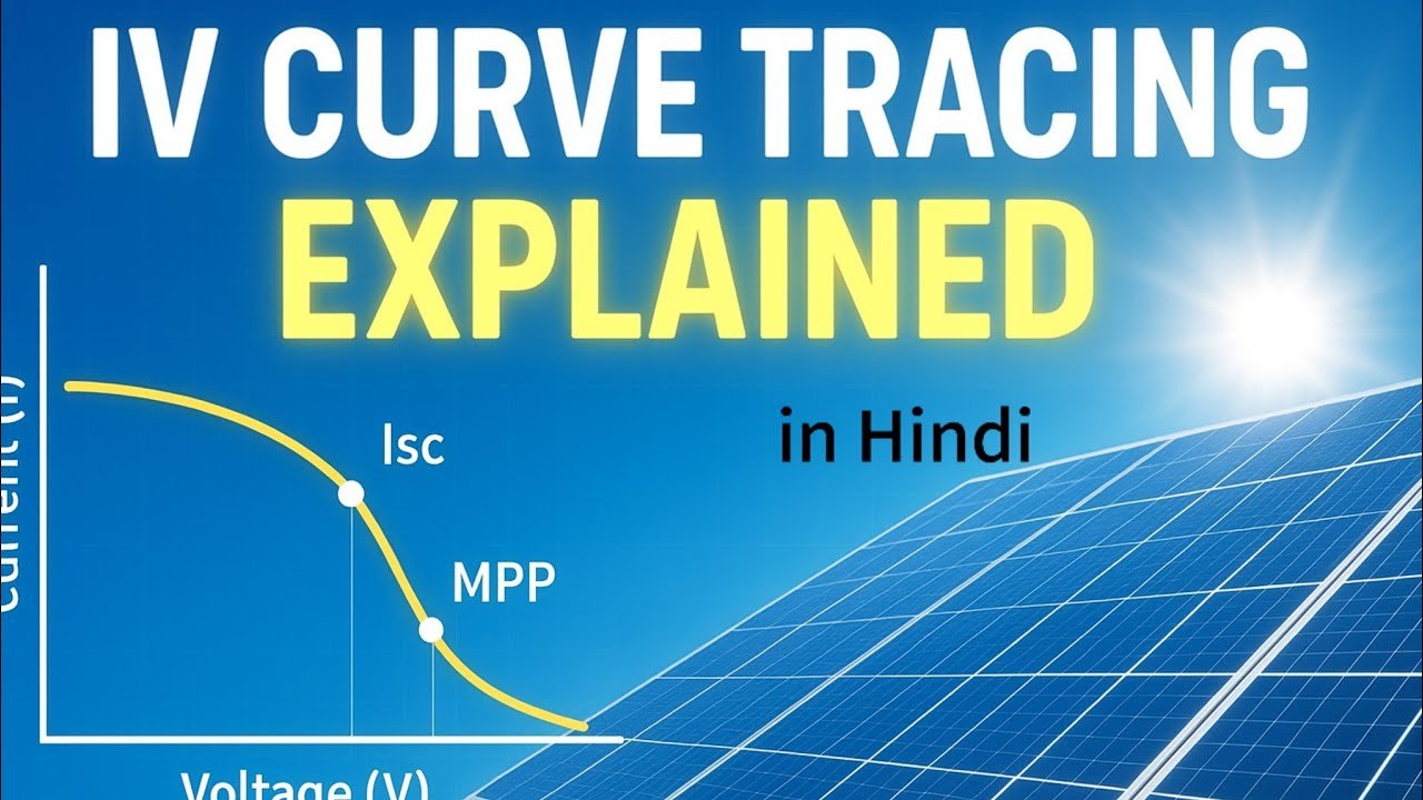 solar panel IV curve diagram