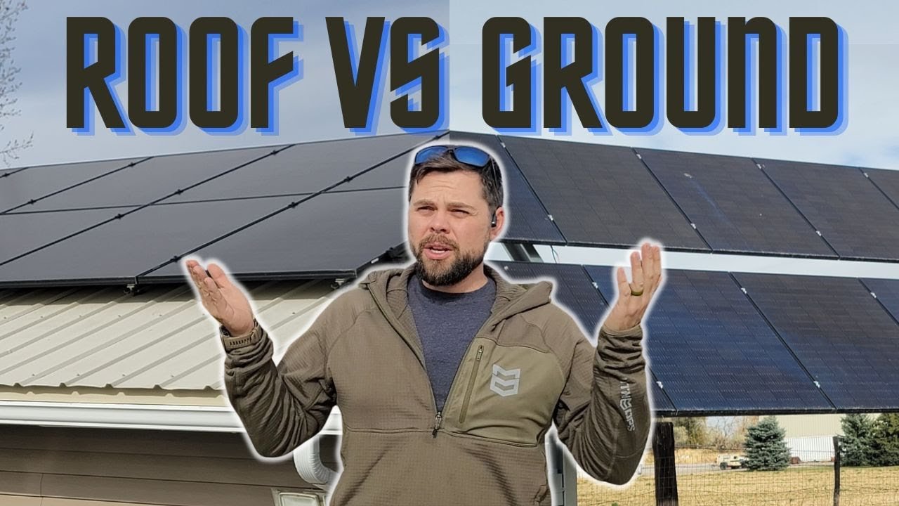 solar panel mounting system cross section
