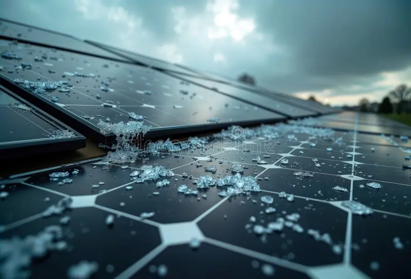 solar panel overheating