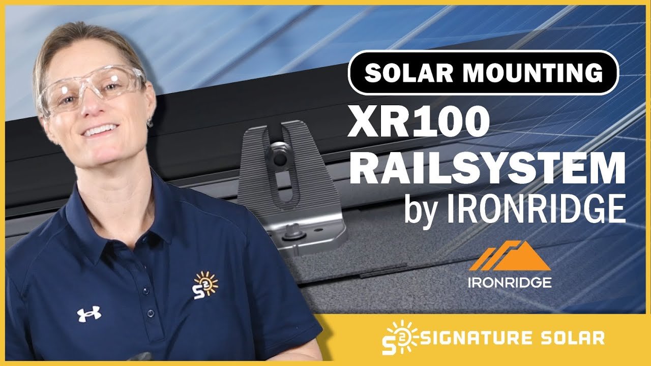 solar panel racking installation