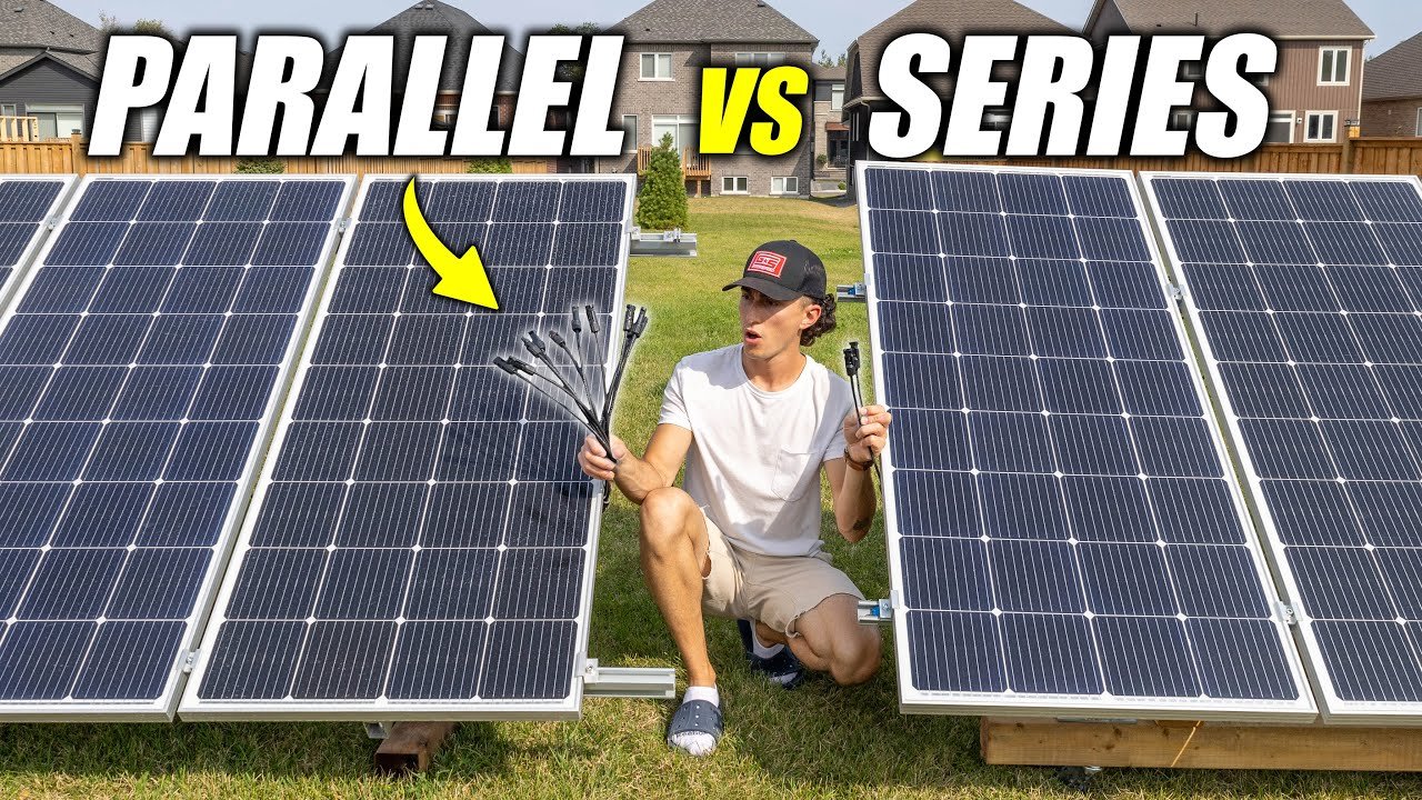 solar panel series parallel wiring