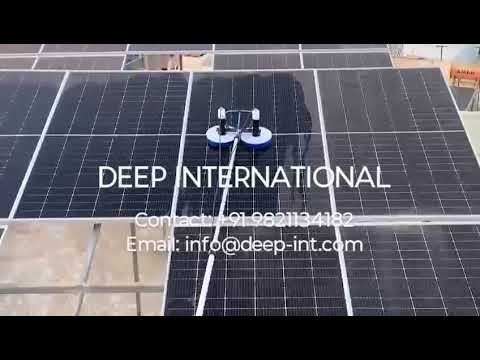 solar panel soft brush