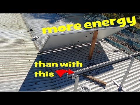 solar panel tilt angle snow shedding