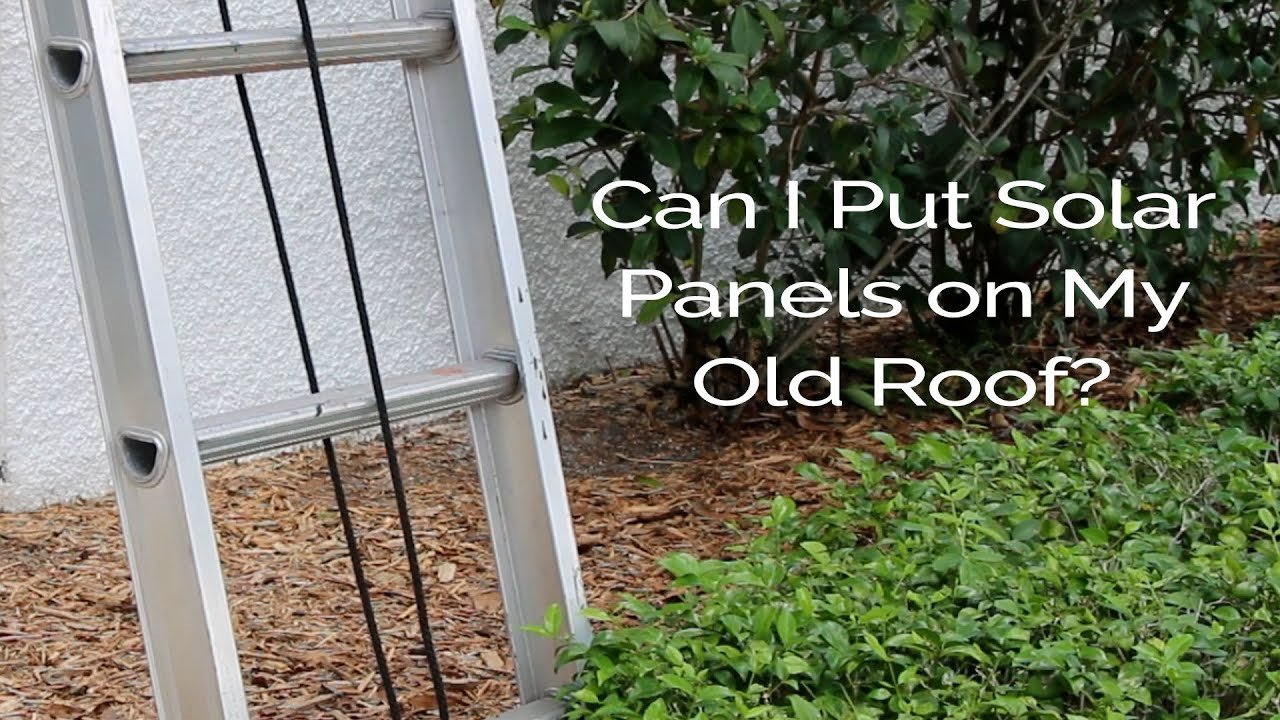 solar panels aging roof Florida