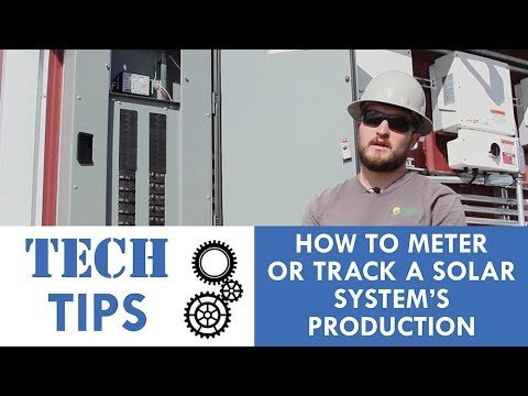 solar production meter