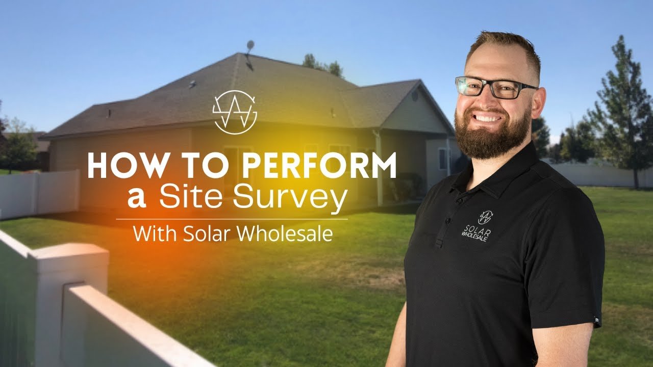 solar site survey roof measurement