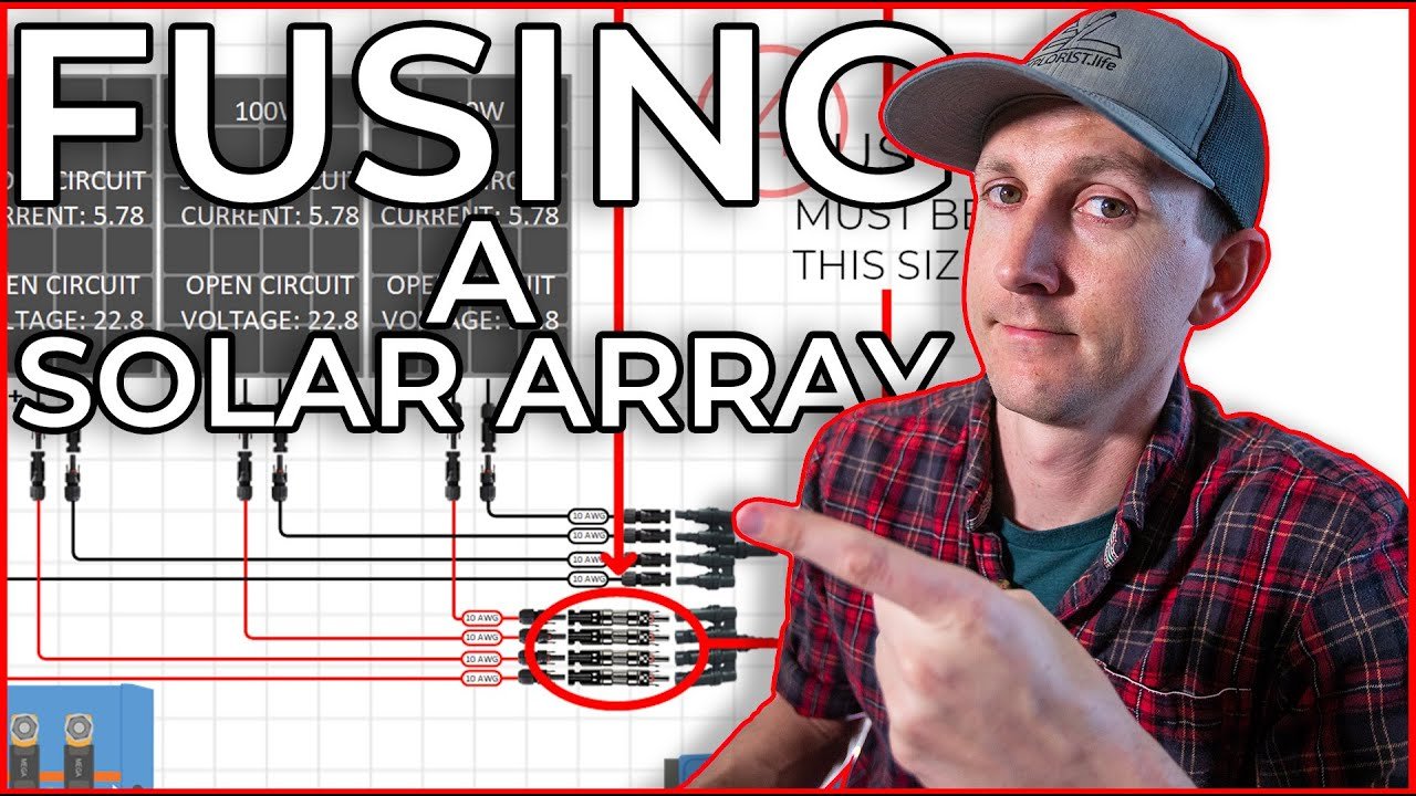 Solar wire gauge and fuse diagram