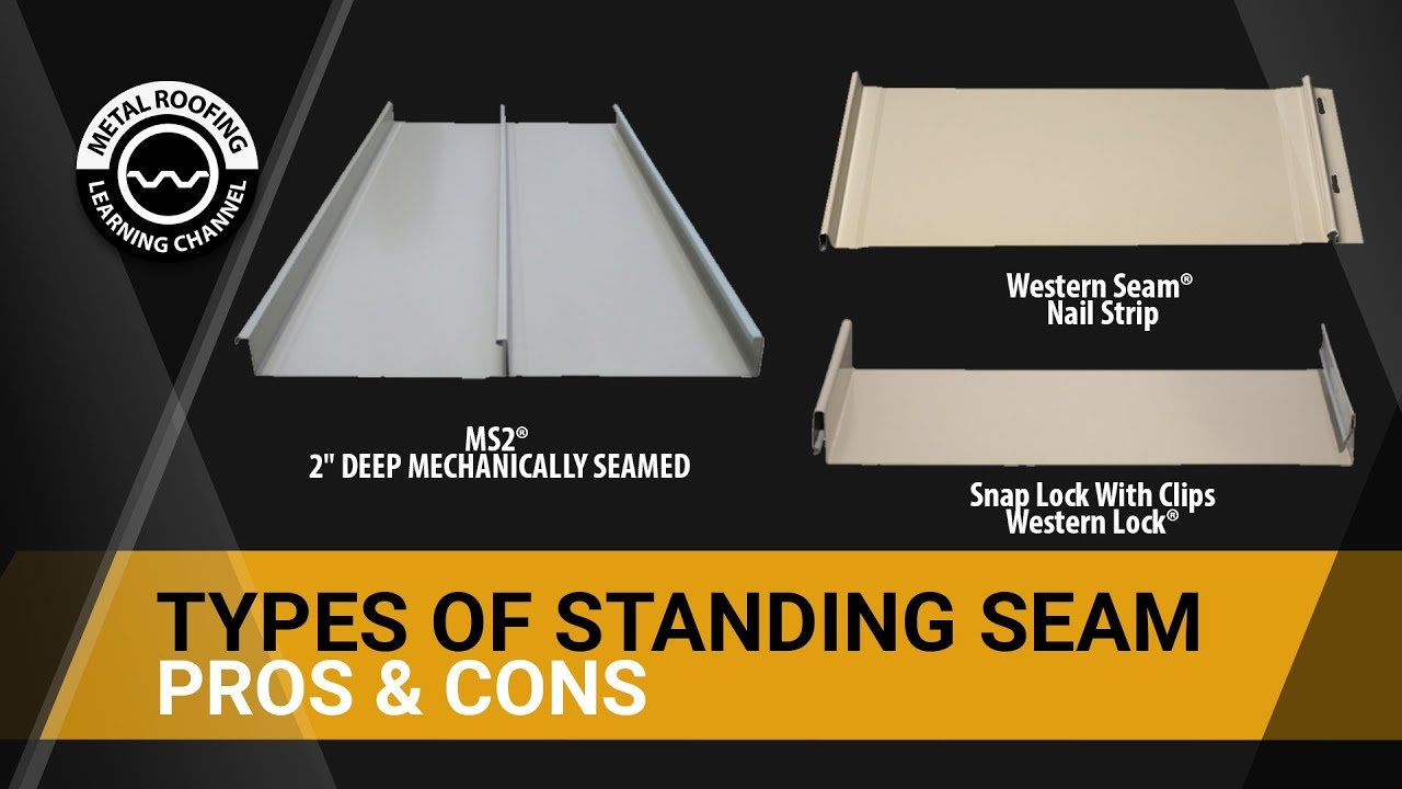 standing seam vs exposed fastener metal roof