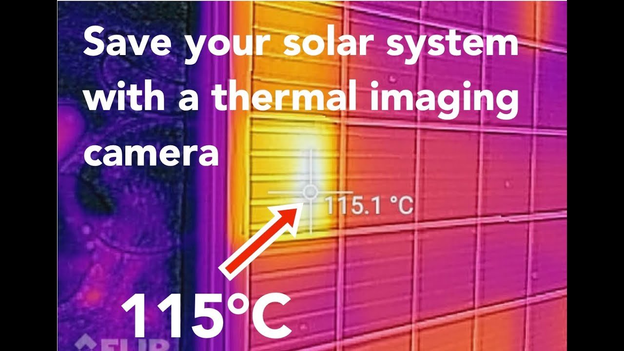 thermal imaging solar panel