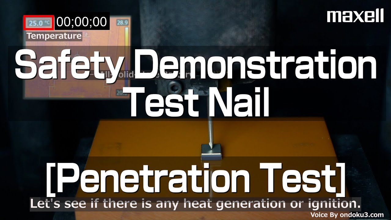 thermal runaway abuse test comparison
