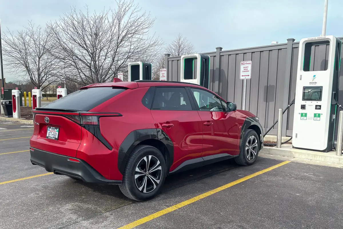 Toyota bZ4X charging