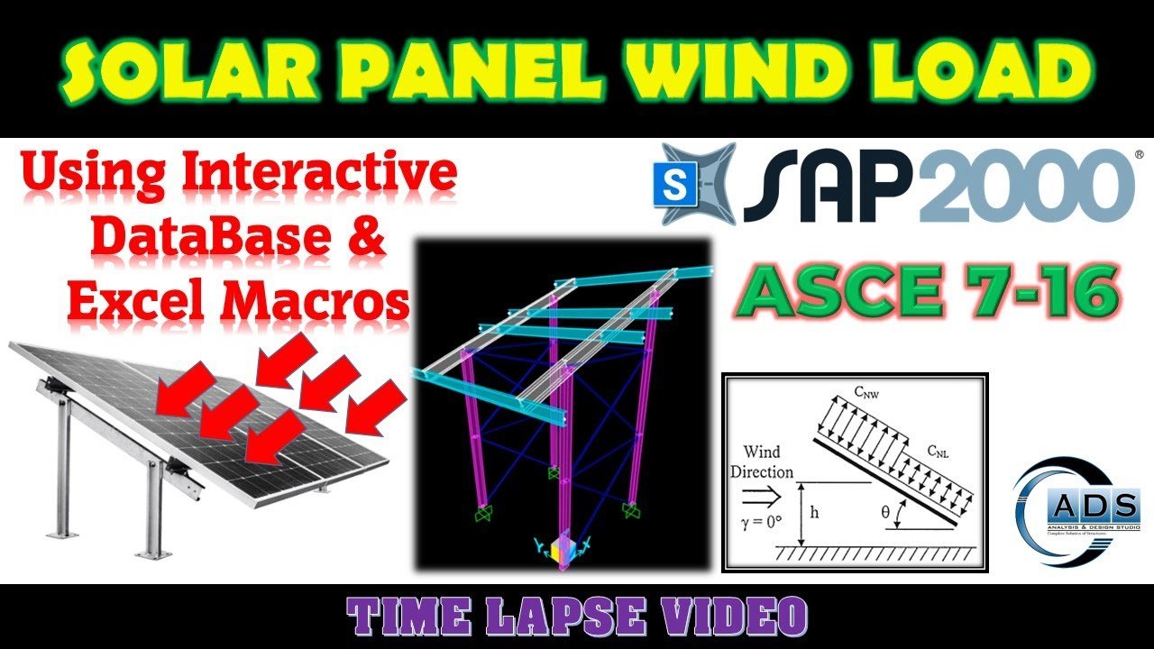 wind uplift solar panel diagram