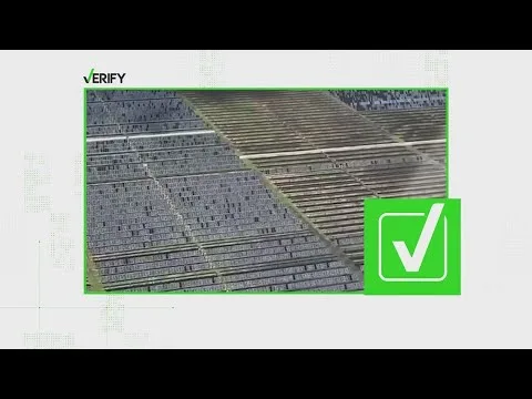 hail damaged solar panel